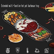 Load image into Gallery viewer, Multifunctional hot pot, electric barbecue grill household electric baking tin