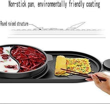 Load image into Gallery viewer, Multifunctional hot pot, electric barbecue grill household electric baking tin