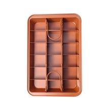 Load image into Gallery viewer, Non Stick Brownie Pans