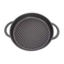 Load image into Gallery viewer, The Whatever Pan - Cast Aluminium Griddle Pan with Glass Lid
