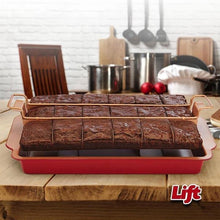 Load image into Gallery viewer, Non Stick Brownie Pans
